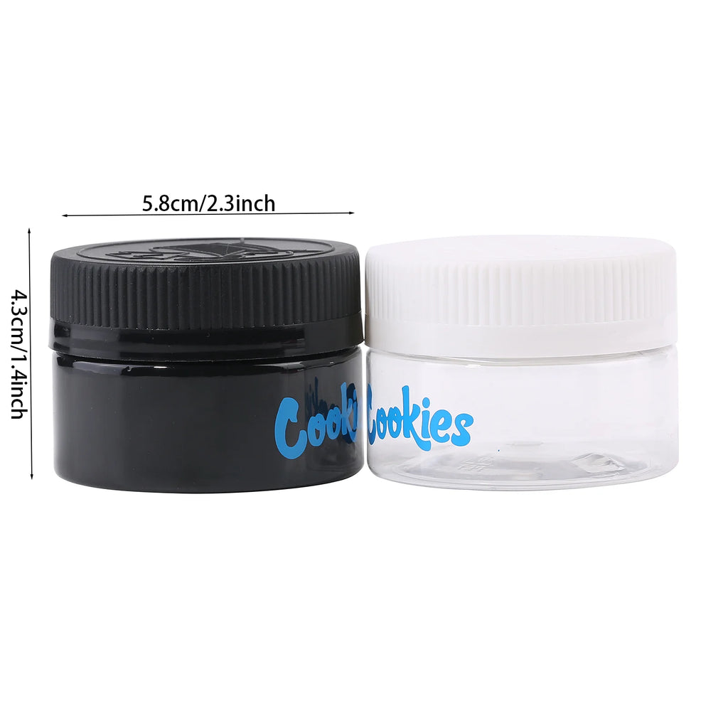 2 Pieces Concentrate Storage Stash Jar Water Proof, Smell Proof