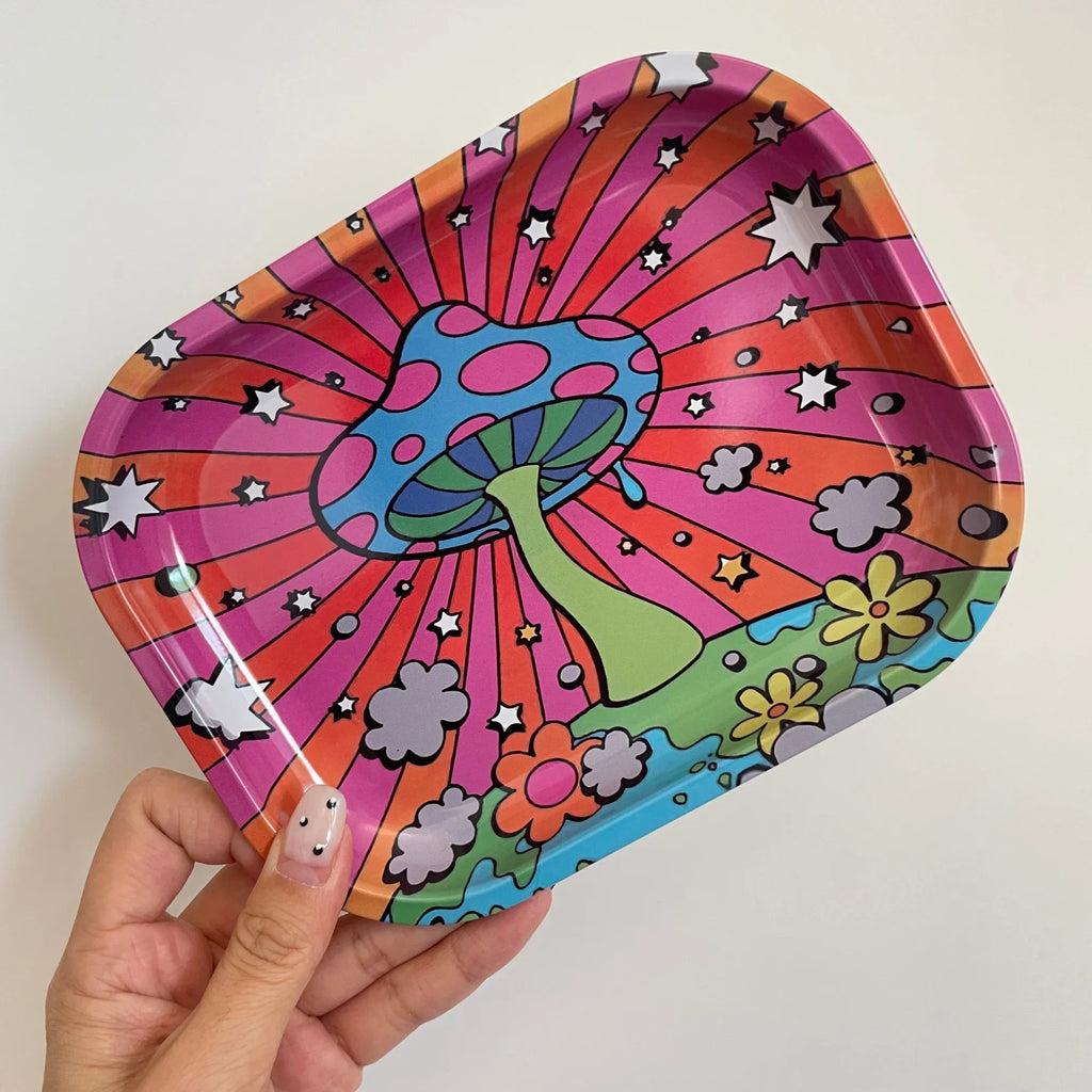 7x5.5inch Rolling Tray Portable Tobacco Smoke Accessories