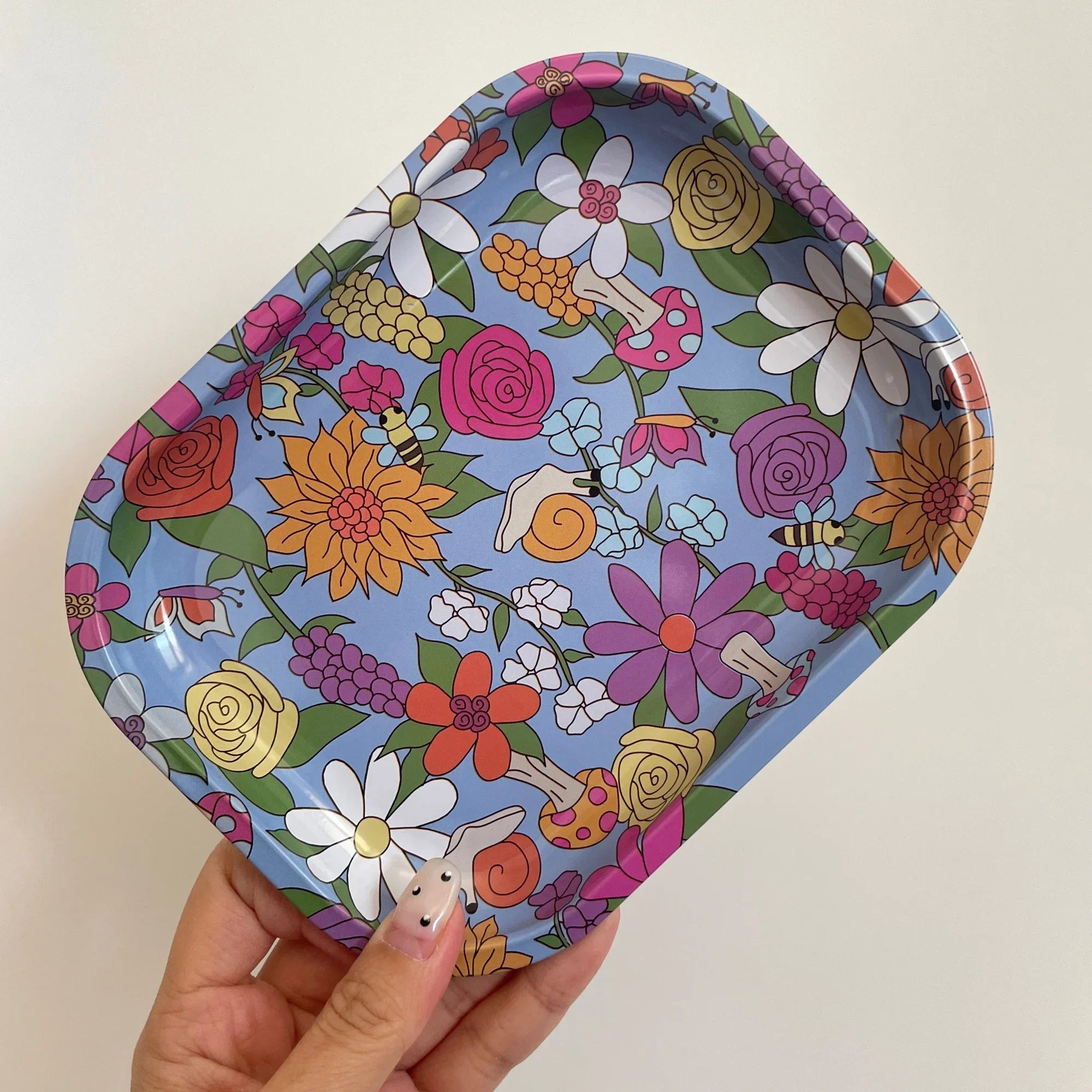 7x5.5inch Rolling Tray Portable Tobacco Smoke Accessories