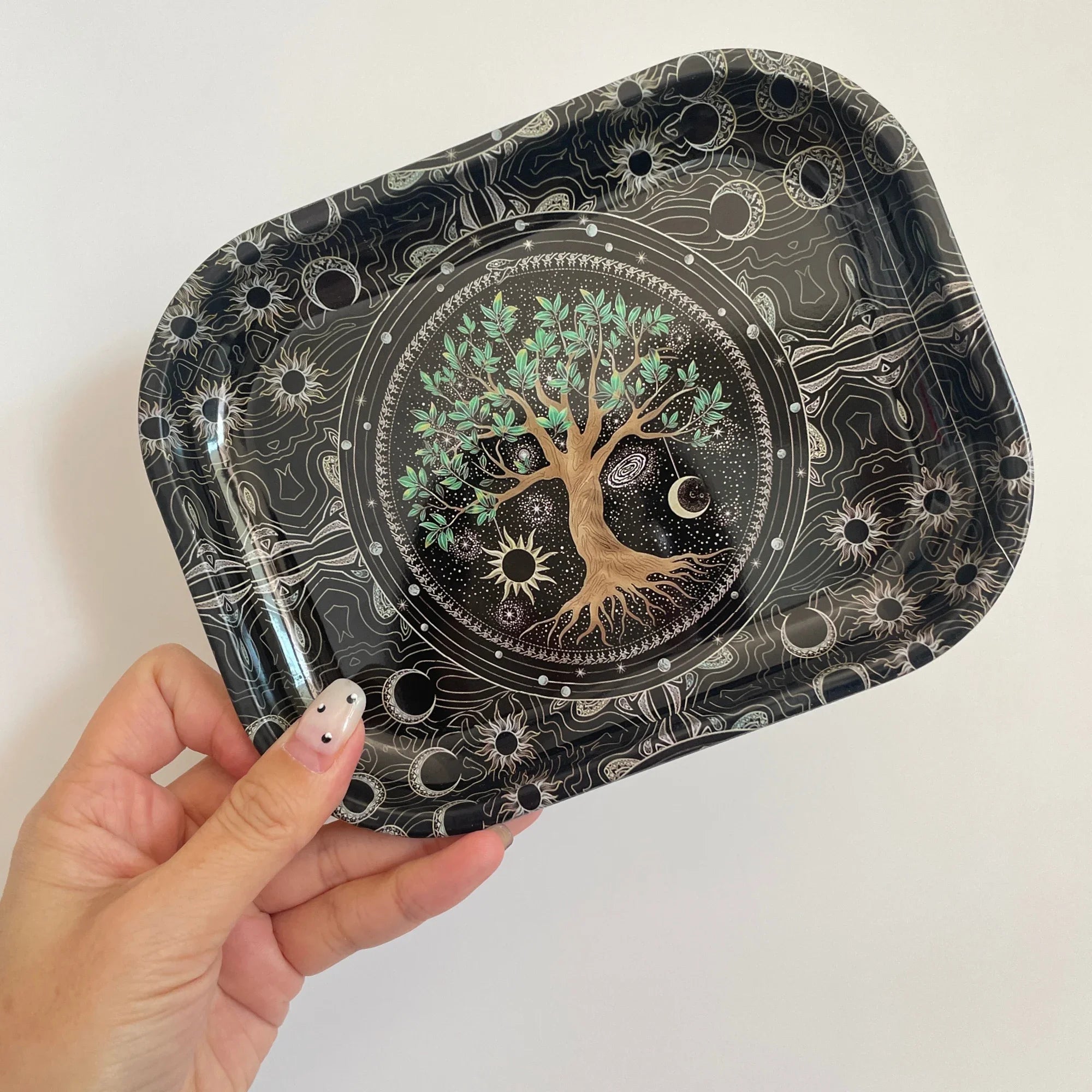 7x5.5inch Rolling Tray Portable Tobacco Smoke Accessories